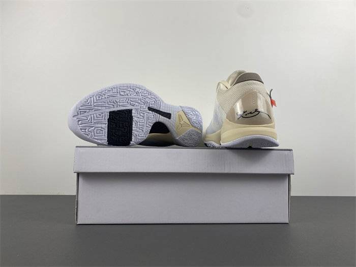 Nike Kobe 5 Protro Undefeated Rice White DB4796-101