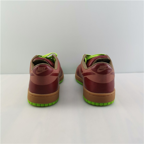 Nike Dunk Low 1-Piece Laser Varsity Red Chartreuse 311611-661