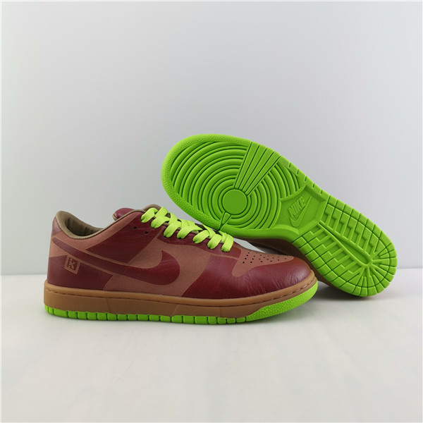 Nike Dunk Low 1-Piece Laser Varsity Red Chartreuse 311611-661