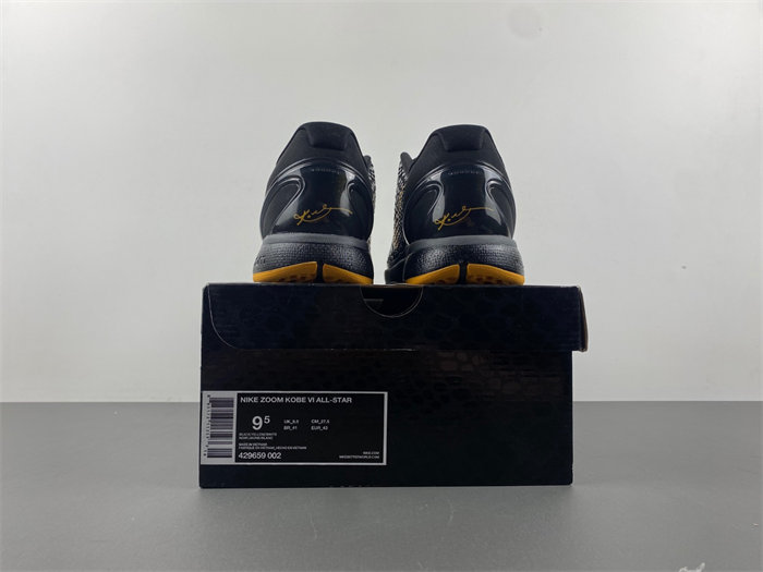 Nike Kobe 6Black Del Sol 429659-002