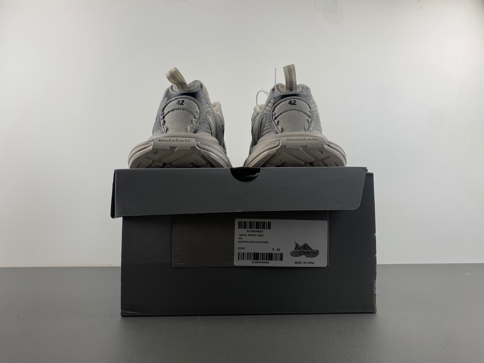 Ba*len*cia*ga 十iaga -phantom sneaker 734734 w3xdc 2002