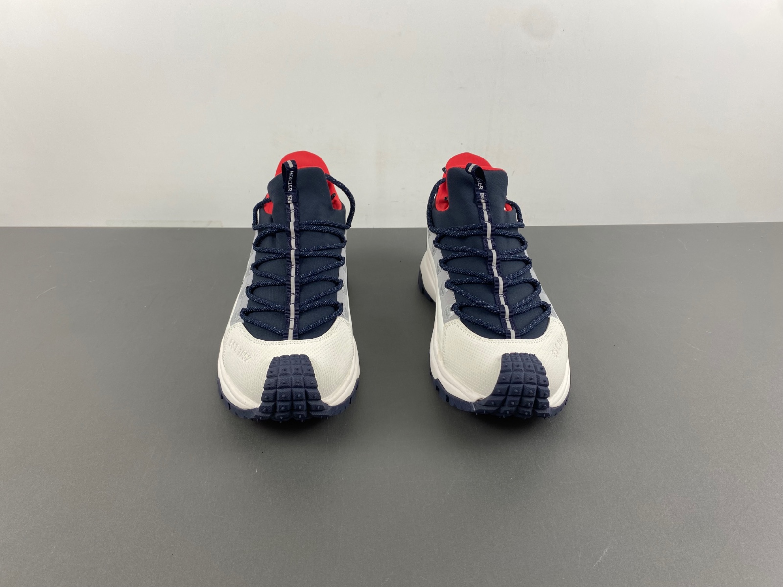 Moncler White dark blue red